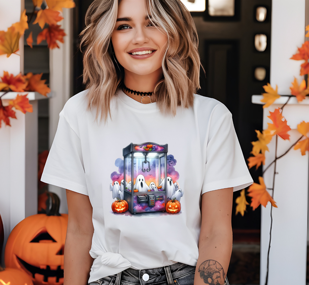 Halloween Graphic T-Shirt: Spooky & Fun Cotton Tee