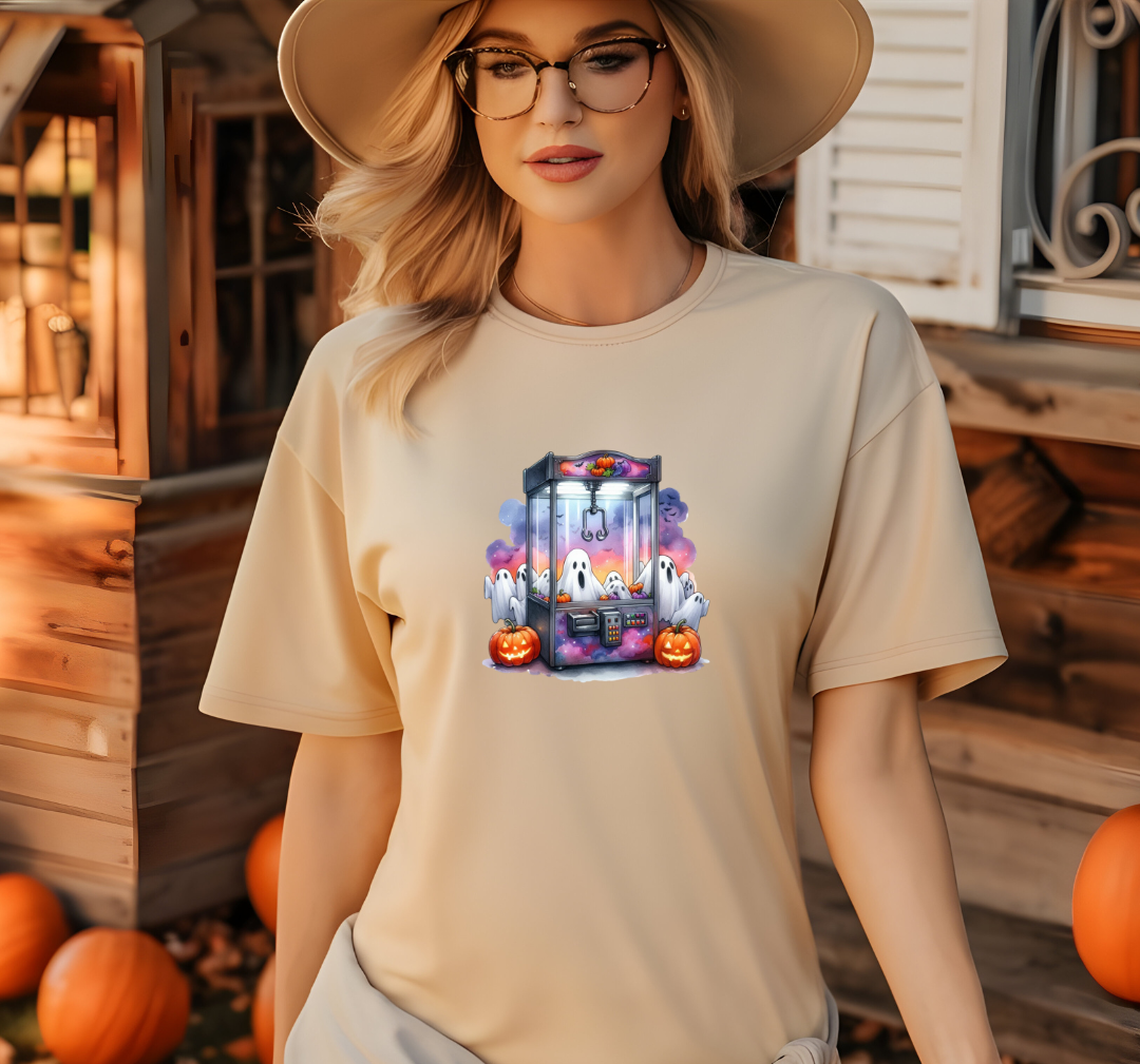 Halloween Graphic T-Shirt: Spooky & Fun Cotton Tee
