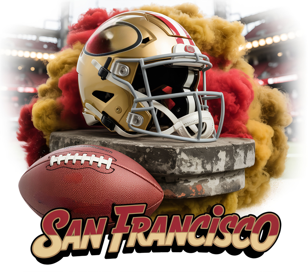 San Francisco 49ers 20 oz Football Tumbler