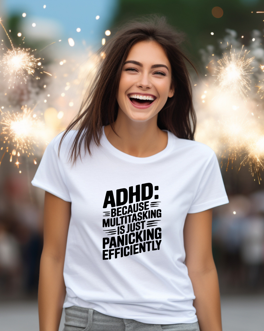ADHD Awareness T-Shirt | Support Neurodiversity | Mental Health Awareness Tee