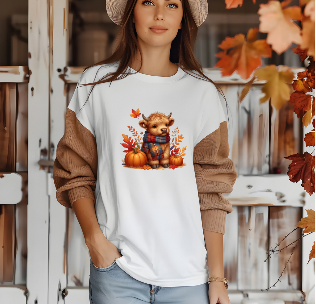 Autumn Cow T-Shirt