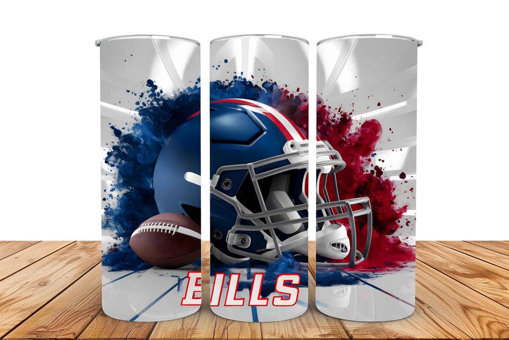 Buffalo Bills 20 oz Football Tumbler