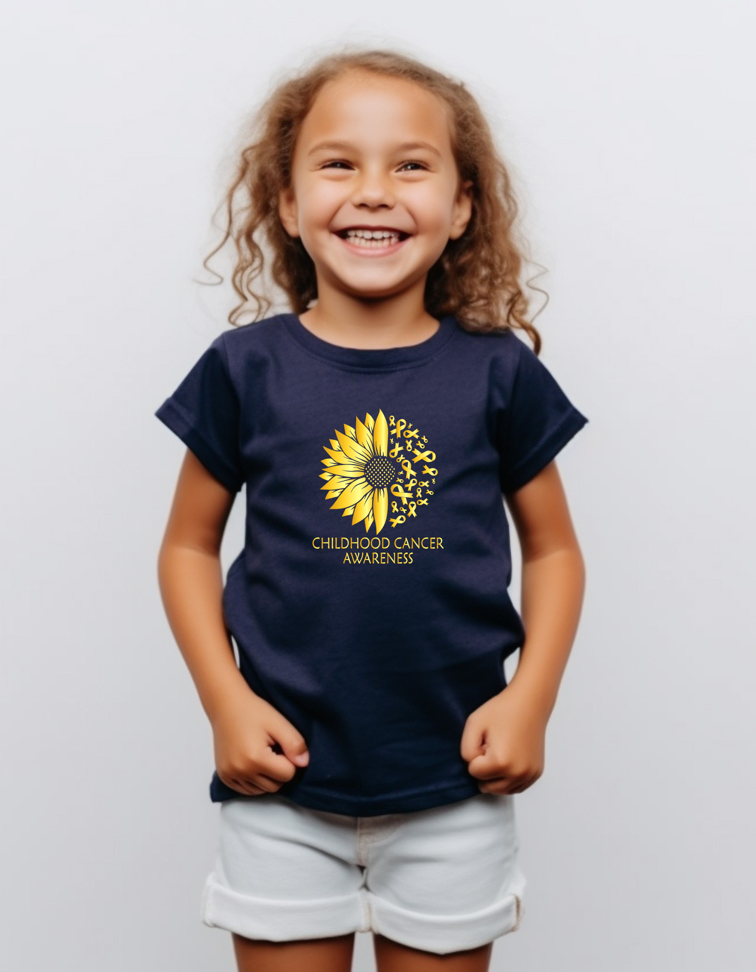 Childhood Cancer Awareness T-Shirt | Support Pediatric Cancer Research