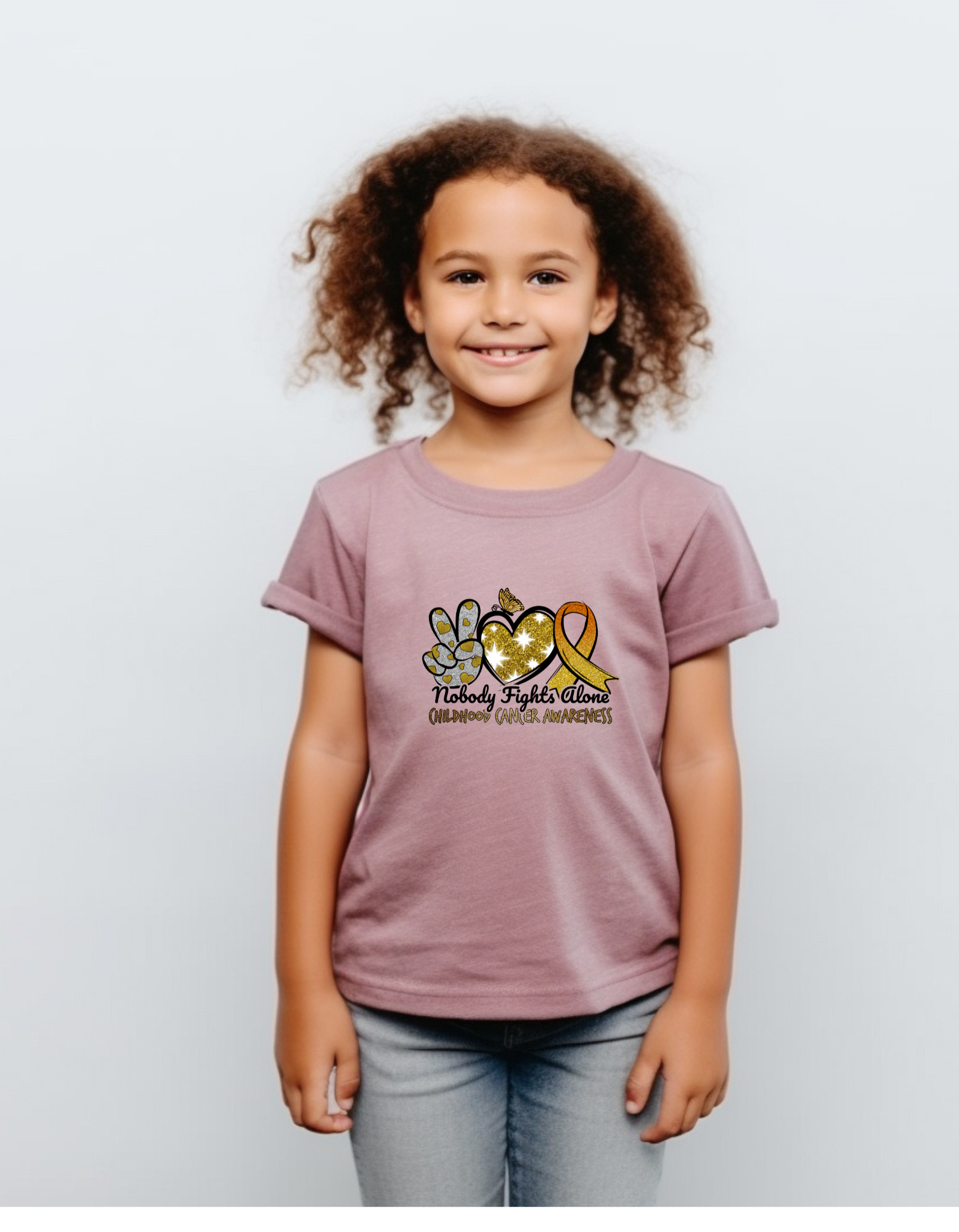 Childhood Cancer Awareness T-Shirt | Support Pediatric Cancer Research