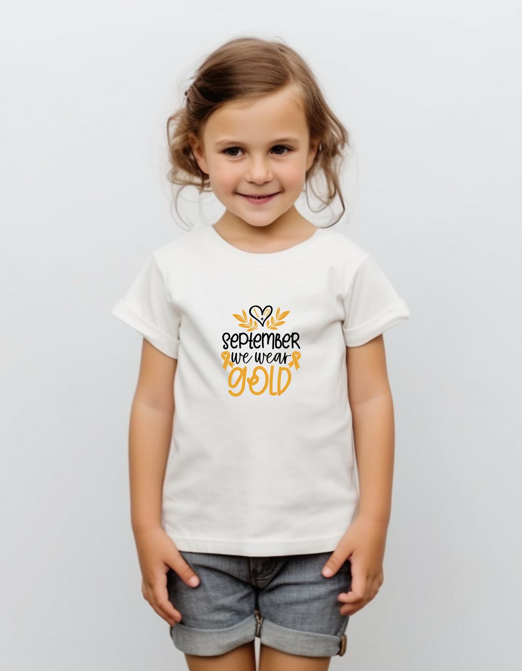 Childhood Cancer Awareness T-Shirt | Support Pediatric Cancer Research