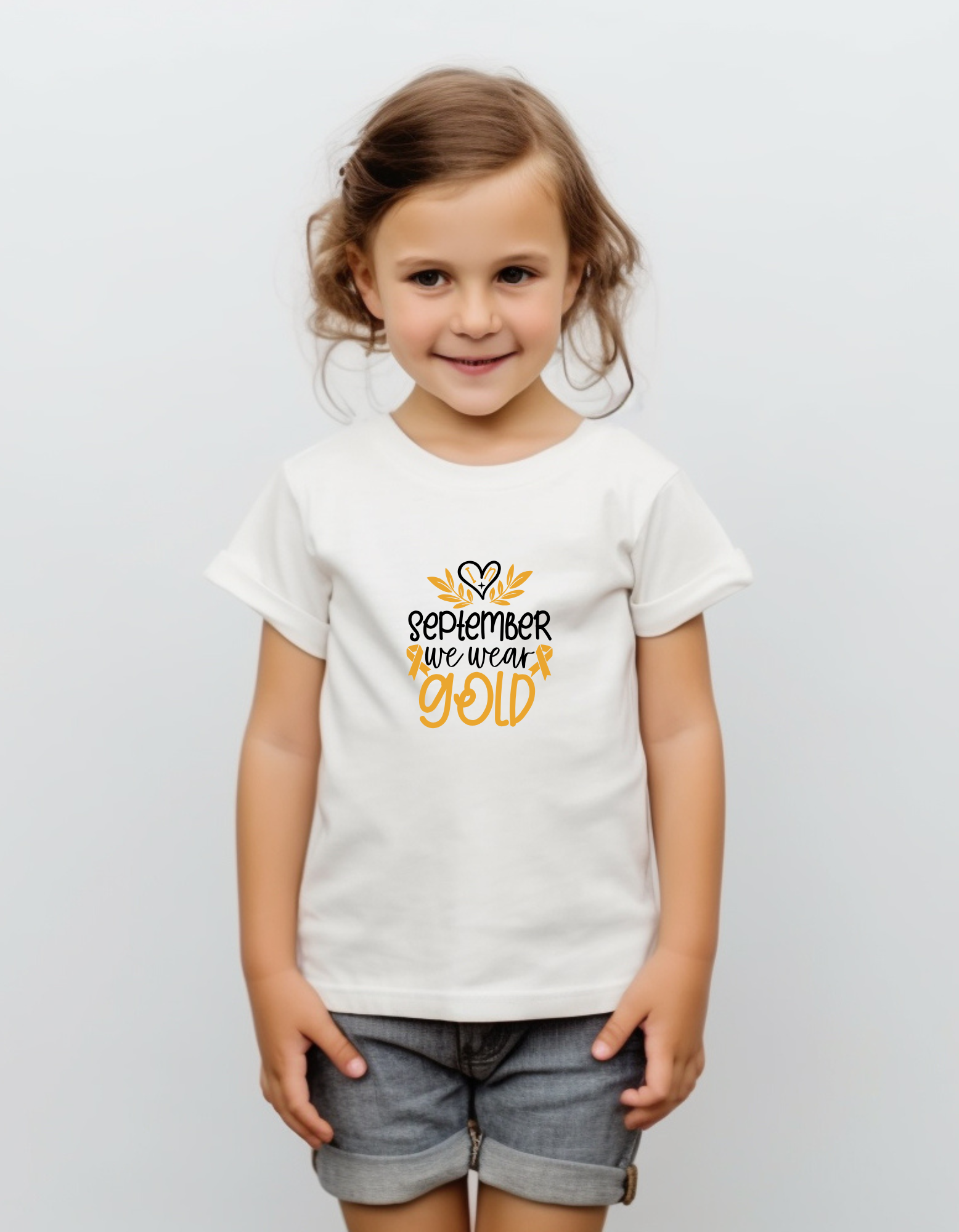 Childhood Cancer Awareness T-Shirt | Support Pediatric Cancer Research