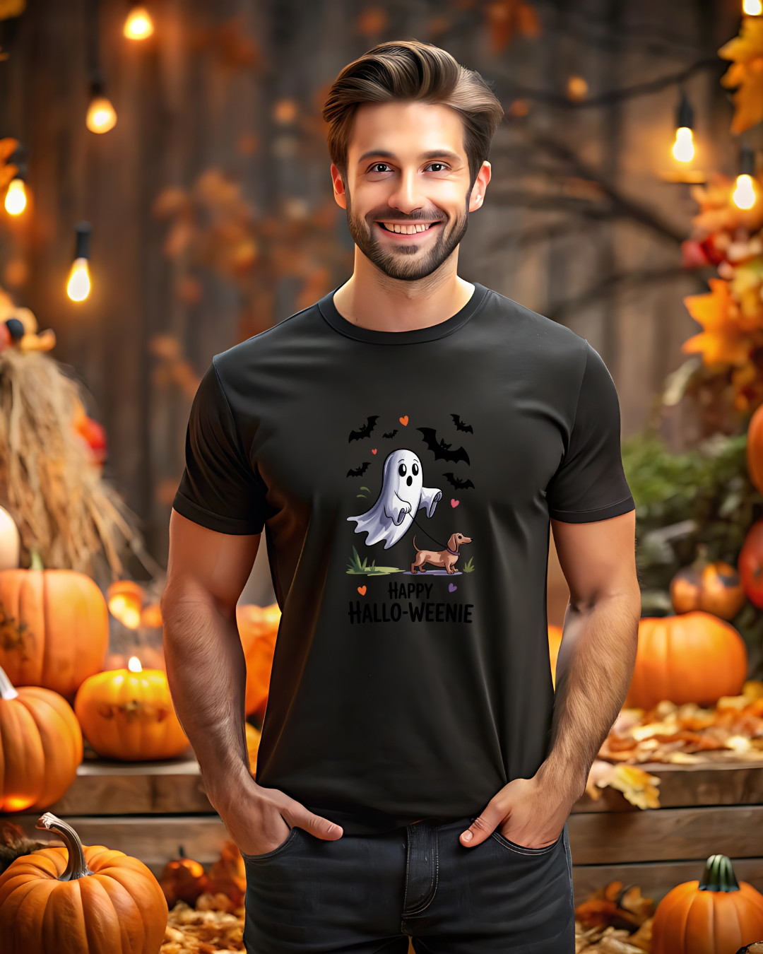Halloween Graphic T-Shirt: Spooky & Fun Cotton Tee