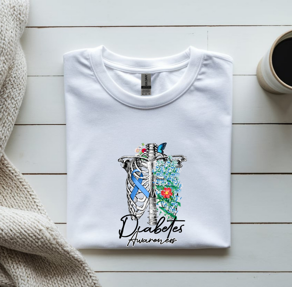 Diabetes Awareness T-Shirt | Support a Cause | $1 Donated to Diabetes.org
