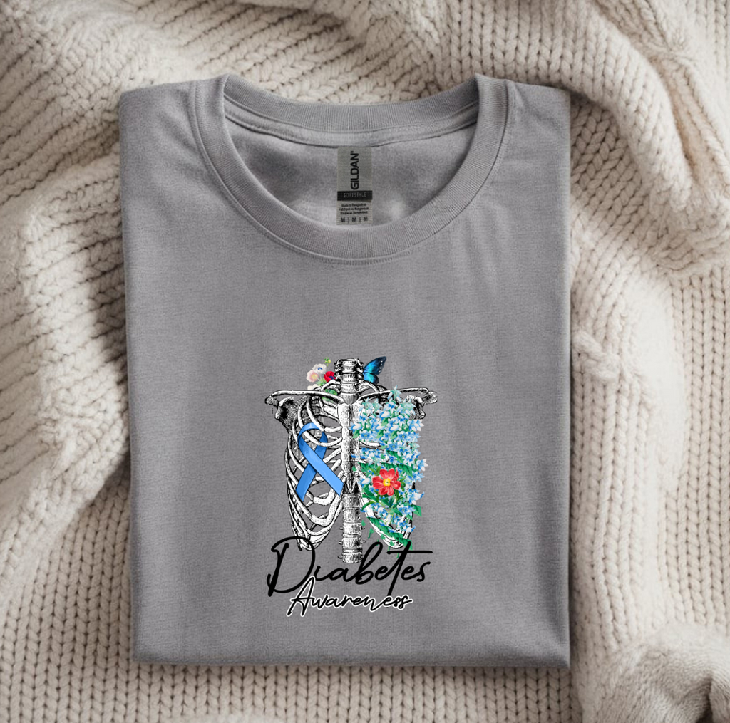 Diabetes Awareness T-Shirt | Support a Cause | $1 Donated to Diabetes.org