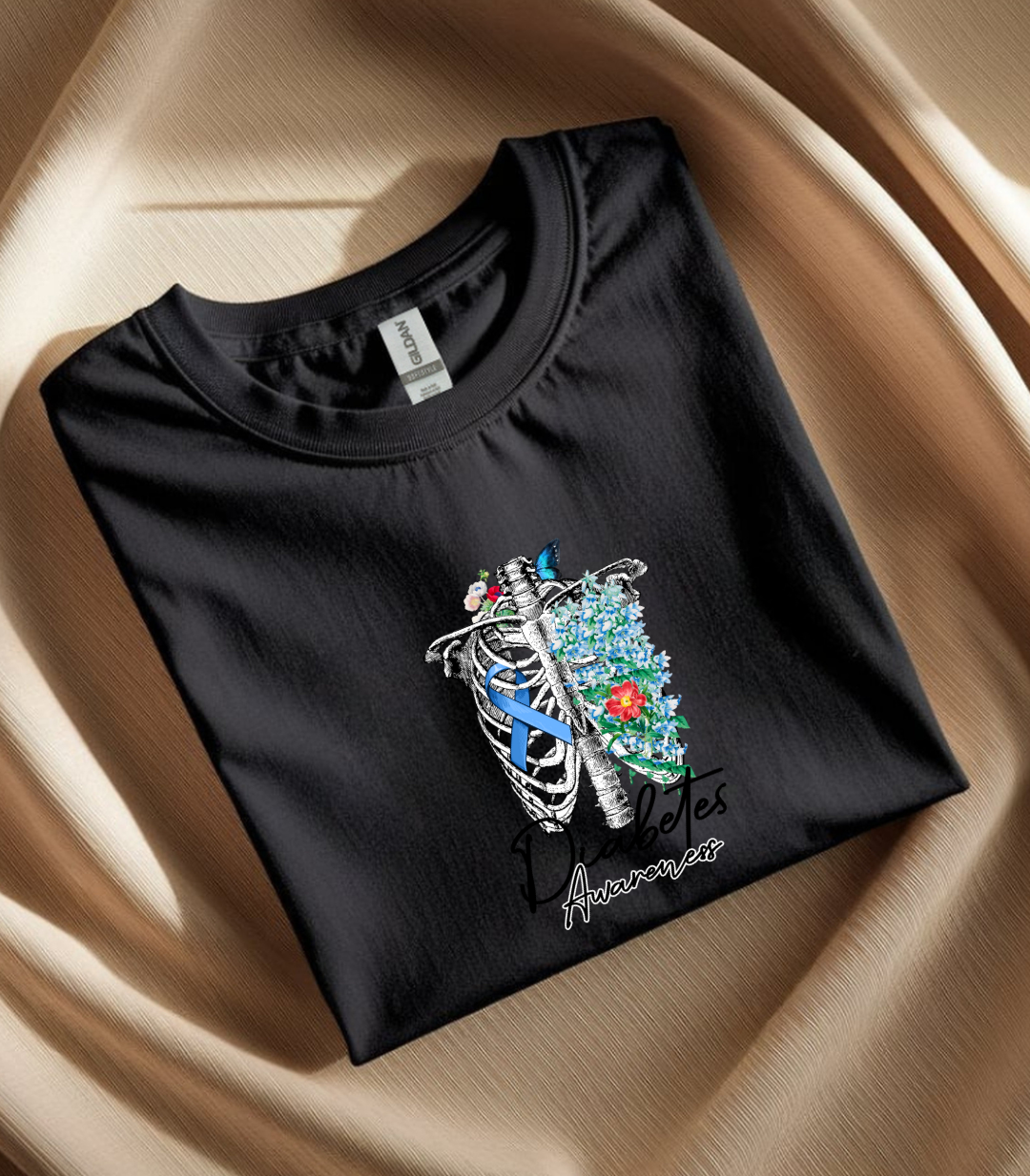 Diabetes Awareness T-Shirt | Support a Cause | $1 Donated to Diabetes.org