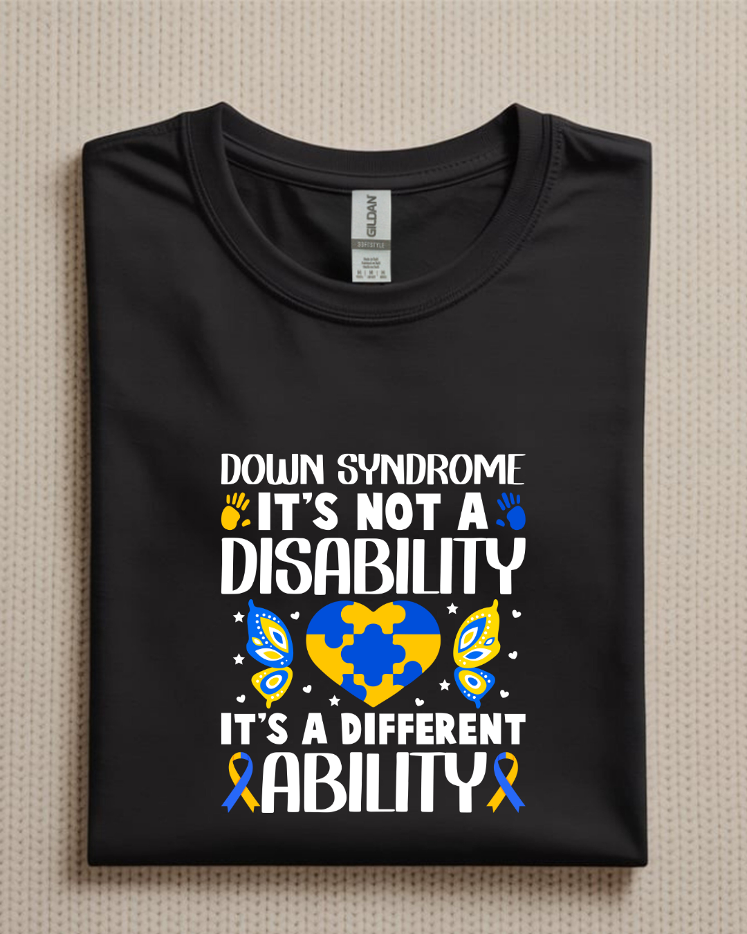 Down Syndrome Awareness T-Shirt | Celebrate Inclusion & Support Awareness | Creative Touch by Tam