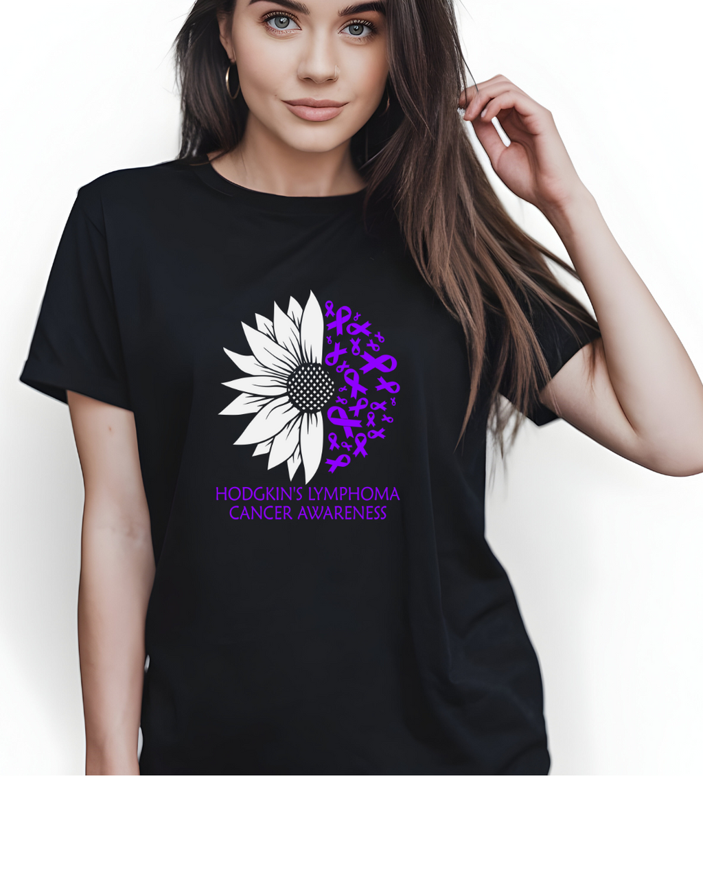 Hodgkin’s Lymphoma Awareness T-Shirt | Support & Donate to ACS