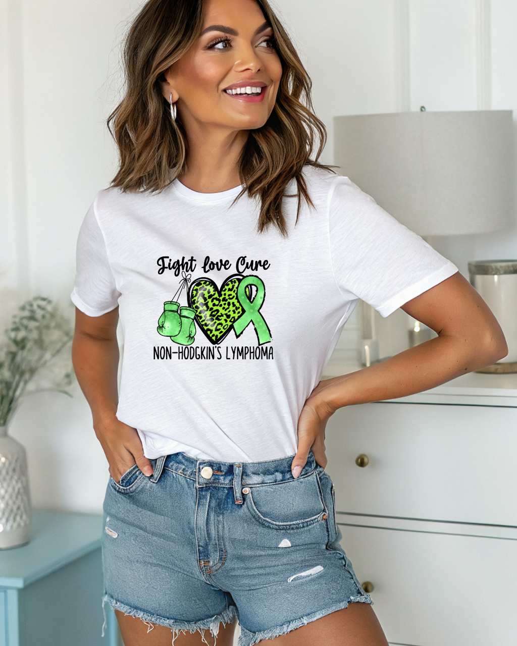 Non-Hodgkin’s Lymphoma Awareness T-Shirt | Support & Donate to ACS