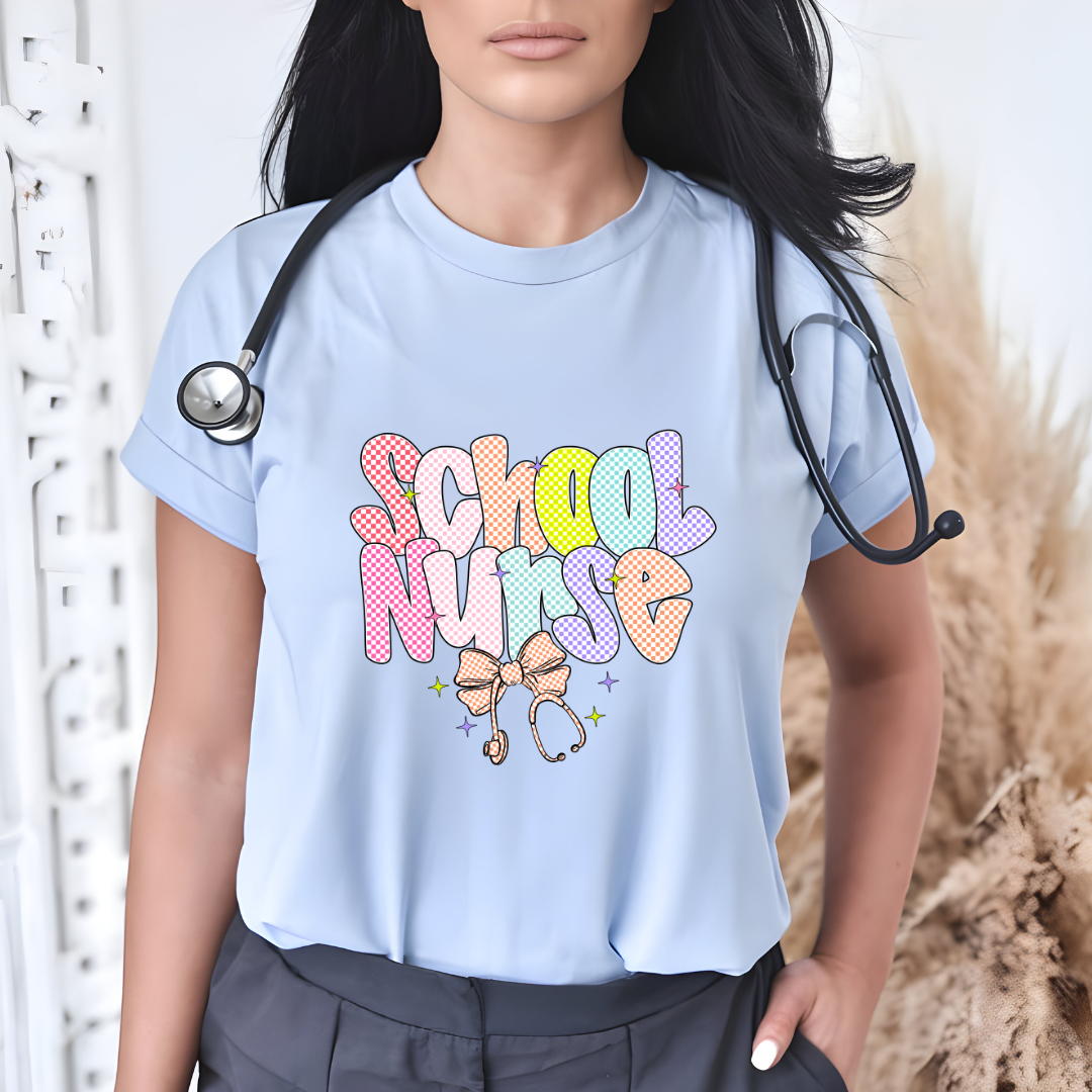 School Nurse T-Shirt – Fun & Comfortable Graphic Tee for Nurses & Educators