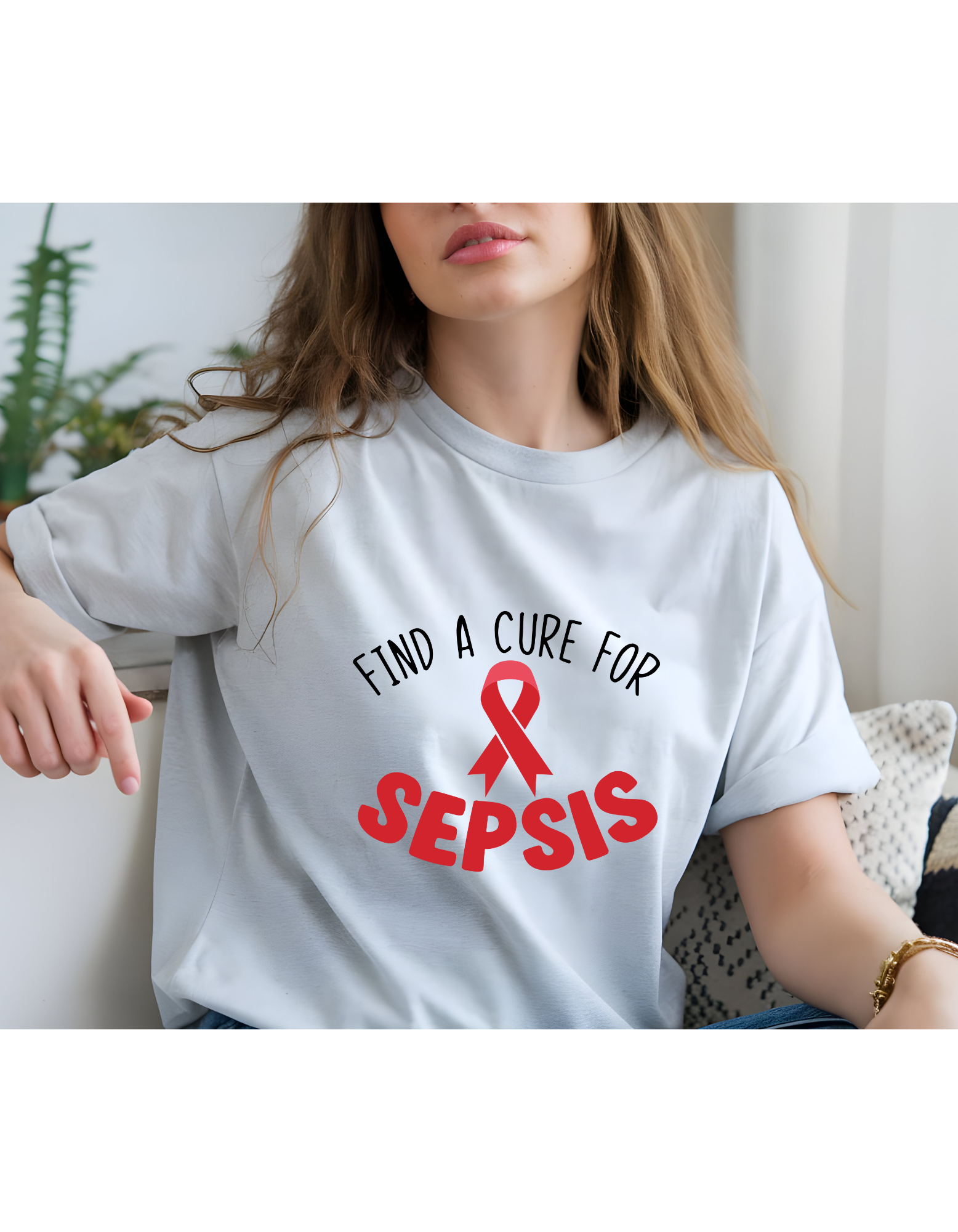 Sepsis Awareness T-Shirt | Support & Awareness Shirt | Show Strength for Someone You Love or Yourself