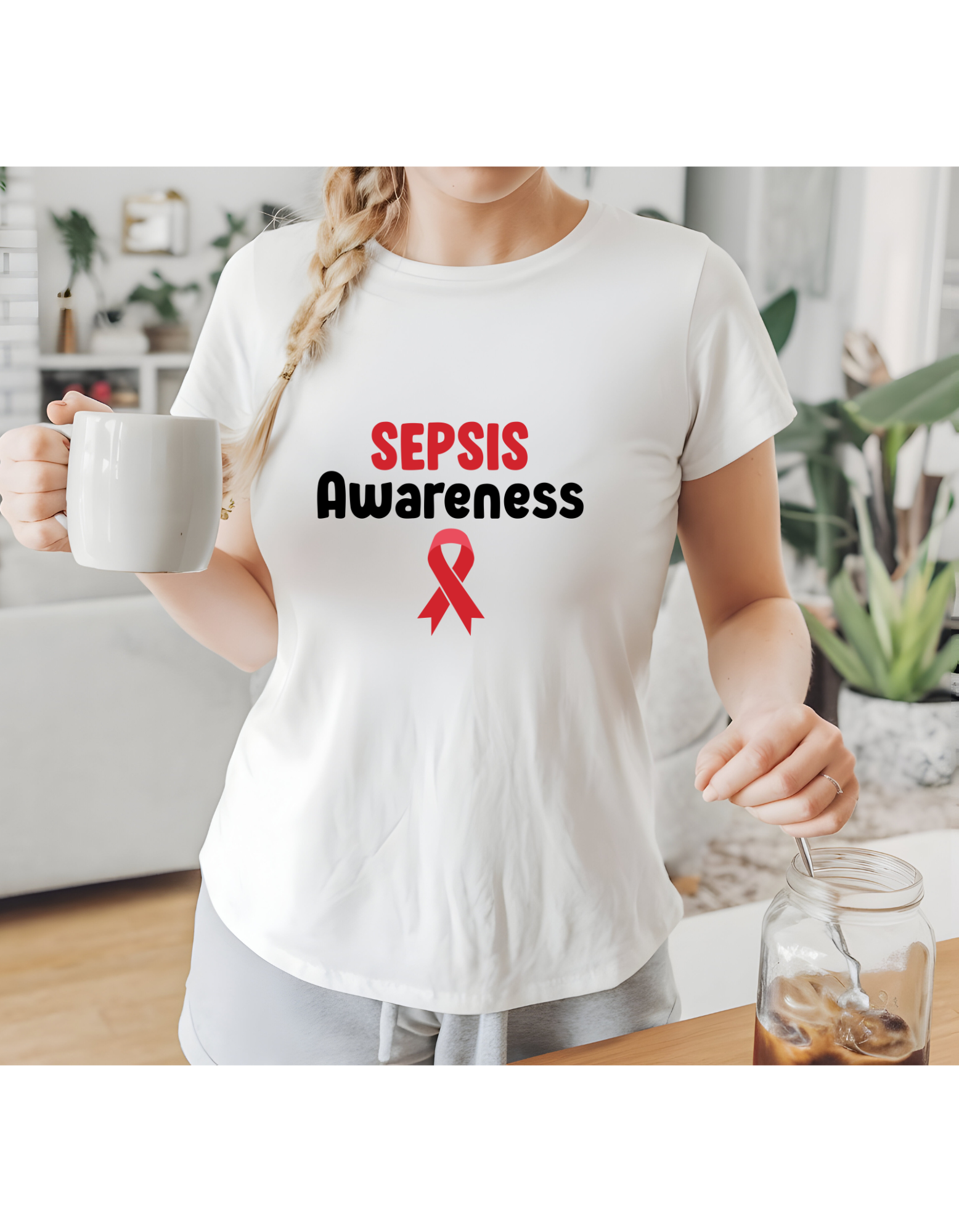 Sepsis Awareness T-Shirt | Support & Awareness Shirt | Show Strength for Someone You Love or Yourself