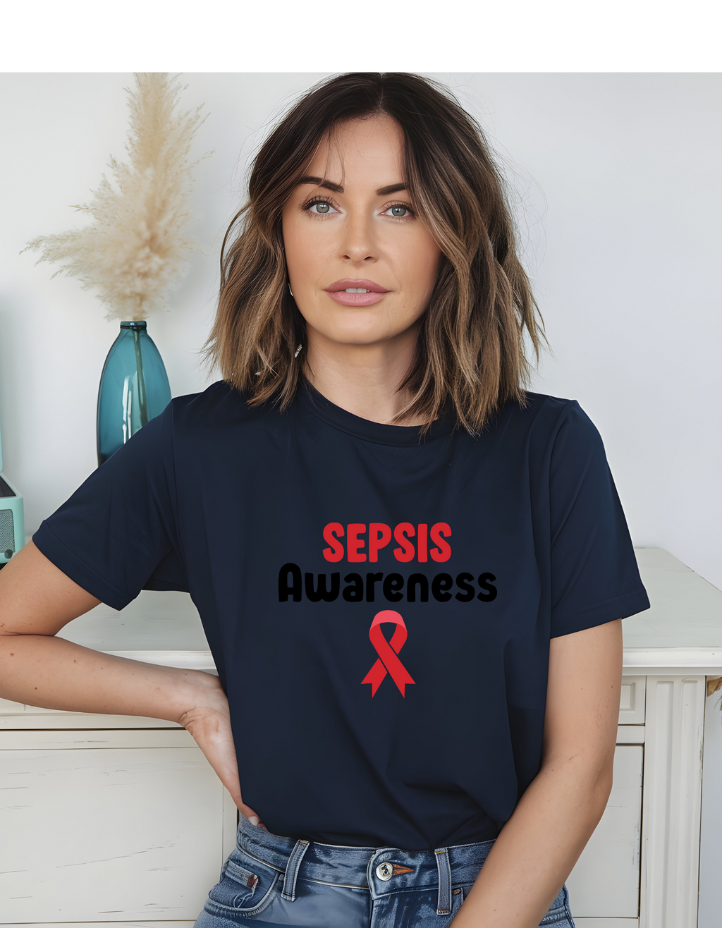 Sepsis Awareness T-Shirt | Support & Awareness Shirt | Show Strength for Someone You Love or Yourself