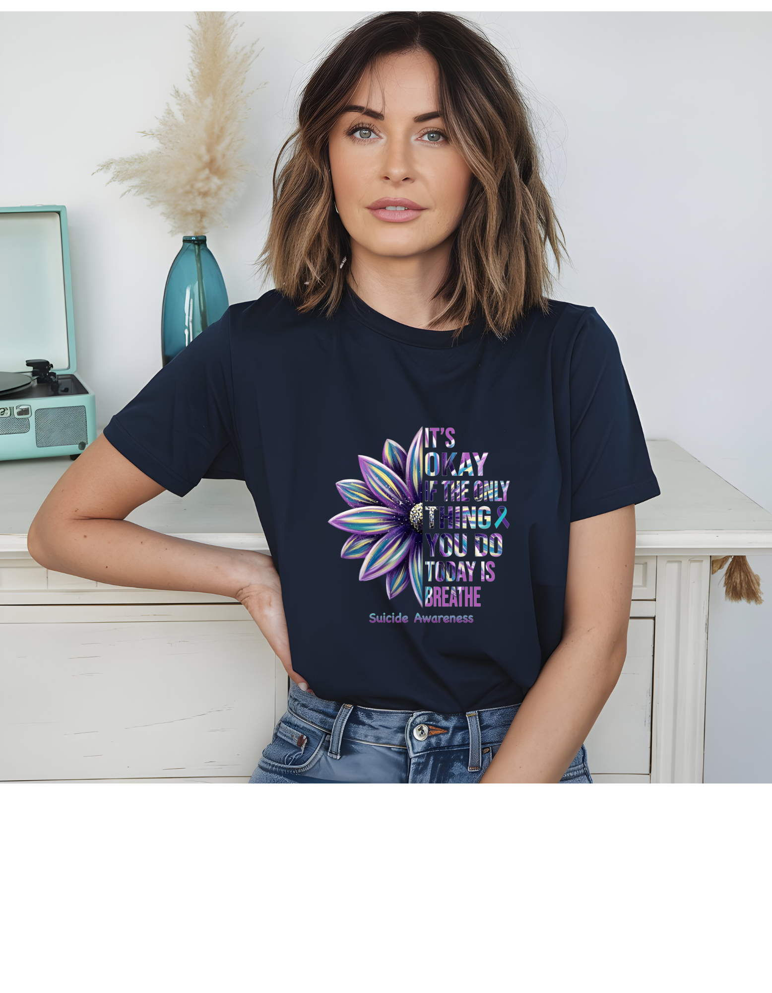 Suicide Awareness T-Shirt | Just in Time for Suicide Awareness Month | 1 dollar Donated to SAVE.org