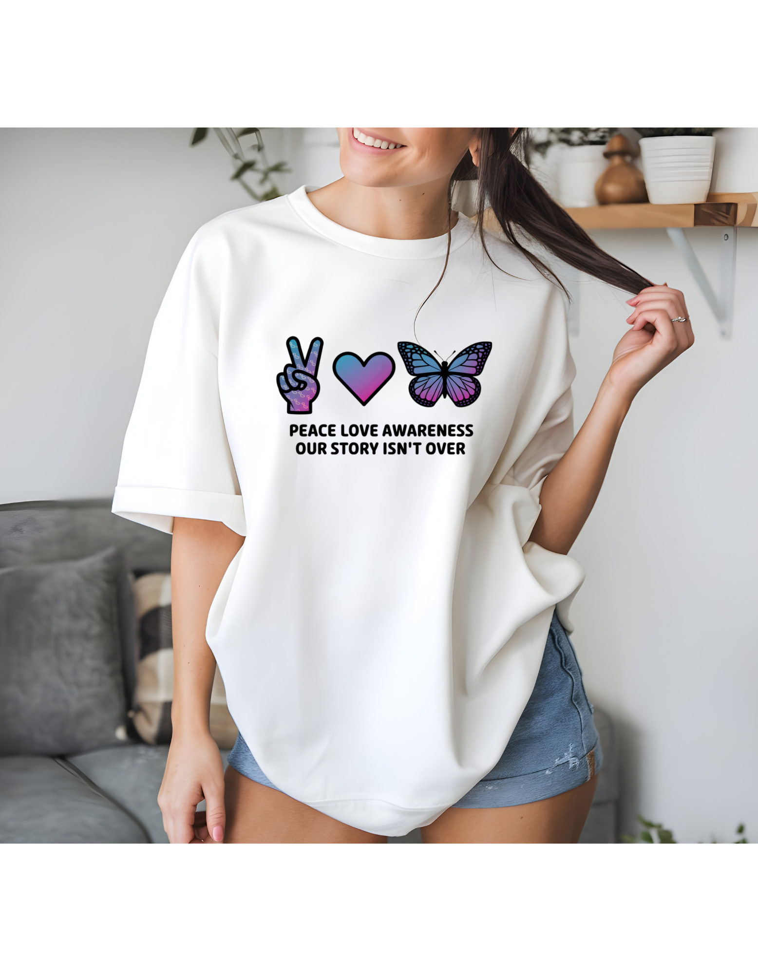 Suicide Awareness T-Shirt | Just in Time for Suicide Awareness Month | 1 dollar Donated to SAVE.org