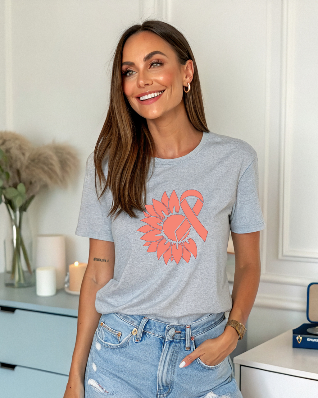 Uterine Cancer Awareness T-Shirt | Support & Donate to ACS